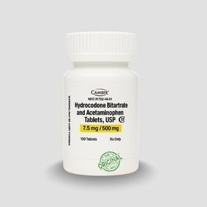 Hydrocodone 7.5/500mg
