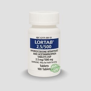 Lortab 2.5/500mg